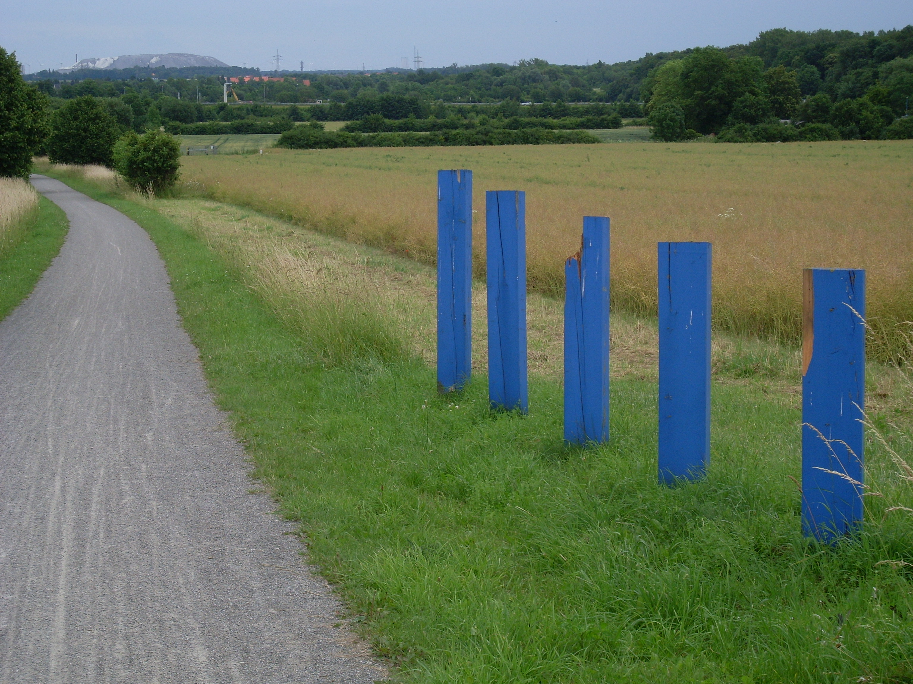 Grüner Ring Hannover Wegmarkierung